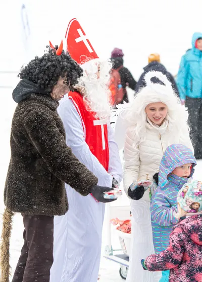 Mikulášský běh na atletickém stadionu Hvězda Pardubice 109