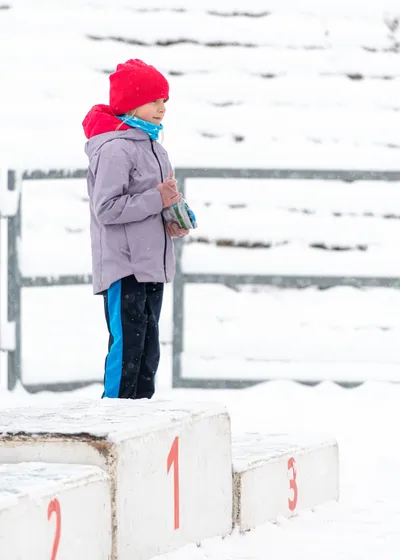 Mikulášský běh na atletickém stadionu Hvězda Pardubice 118