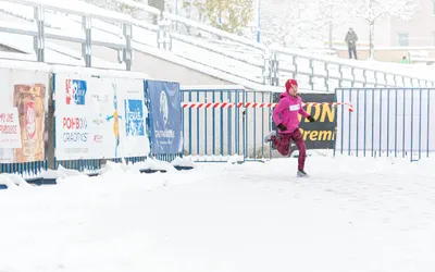 Mikulášský běh na atletickém stadionu Hvězda Pardubice 127