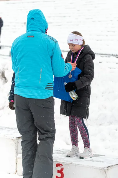 Mikulášský běh na atletickém stadionu Hvězda Pardubice 136