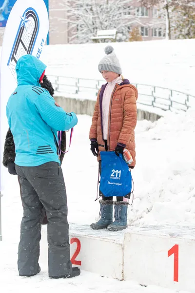 Mikulášský běh na atletickém stadionu Hvězda Pardubice 137