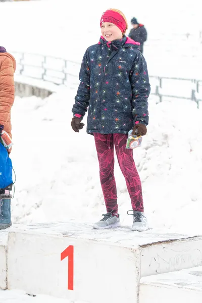 Mikulášský běh na atletickém stadionu Hvězda Pardubice 138