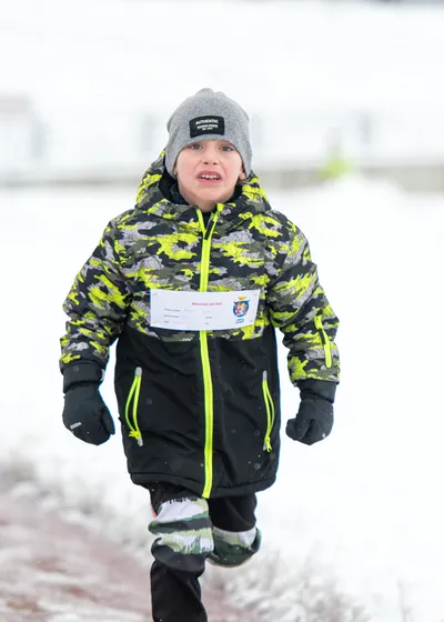 Mikulášský běh na atletickém stadionu Hvězda Pardubice 153