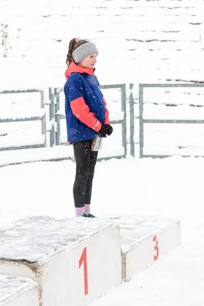 Mikulášský běh na atletickém stadionu Hvězda Pardubice 174