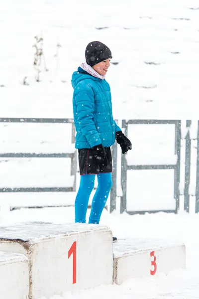 Mikulášský běh na atletickém stadionu Hvězda Pardubice 193