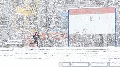 Mikulášský běh na atletickém stadionu Hvězda Pardubice 206
