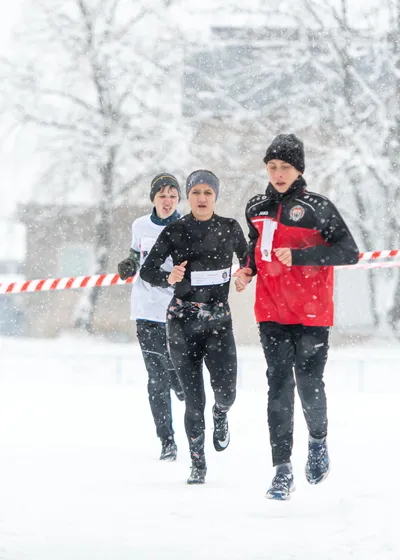 Mikulášský běh na atletickém stadionu Hvězda Pardubice 211