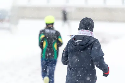 Mikulášský běh na atletickém stadionu Hvězda Pardubice 215