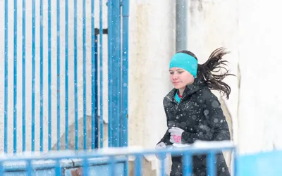 Mikulášský běh na atletickém stadionu Hvězda Pardubice 216