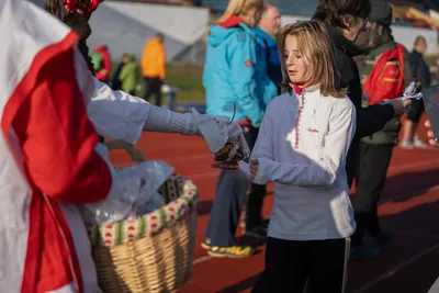 Mikulášský běh 2024 na atletickém stadionu Hvězda Pardubice 4