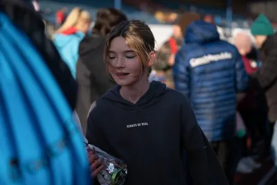 Mikulášský běh 2024 na atletickém stadionu Hvězda Pardubice 5