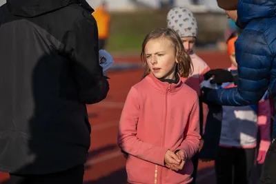 Mikulášský běh 2024 na atletickém stadionu Hvězda Pardubice 14