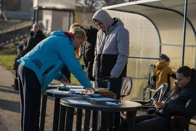 Mikulášský běh 2024 na atletickém stadionu Hvězda Pardubice 23