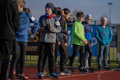 Mikulášský běh 2024 na atletickém stadionu Hvězda Pardubice 24