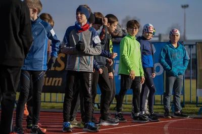 Mikulášský běh 2024 na atletickém stadionu Hvězda Pardubice 25