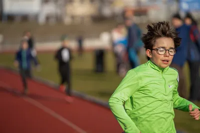 Mikulášský běh 2024 na atletickém stadionu Hvězda Pardubice 29