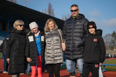 Mikulášský běh 2024 na atletickém stadionu Hvězda Pardubice 57