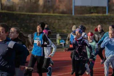 Mikulášský běh 2024 na atletickém stadionu Hvězda Pardubice 62