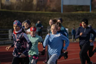 Mikulášský běh 2024 na atletickém stadionu Hvězda Pardubice 63