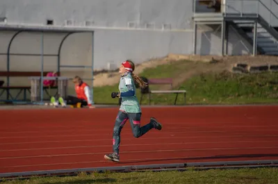 Mikulášský běh 2024 na atletickém stadionu Hvězda Pardubice 75