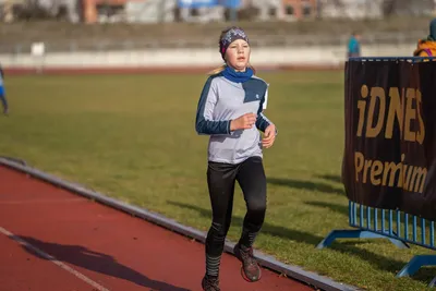 Mikulášský běh 2024 na atletickém stadionu Hvězda Pardubice 82