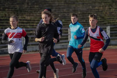 Mikulášský běh 2024 na atletickém stadionu Hvězda Pardubice 86