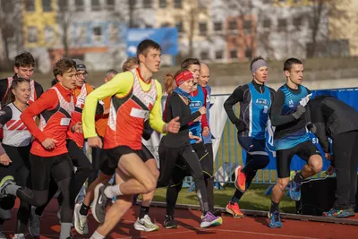 Mikulášský běh 2024 na atletickém stadionu Hvězda Pardubice 109