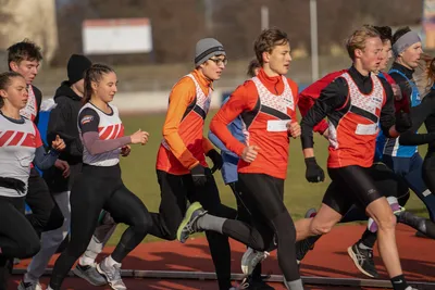Mikulášský běh 2024 na atletickém stadionu Hvězda Pardubice 113