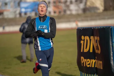 Mikulášský běh 2024 na atletickém stadionu Hvězda Pardubice 142