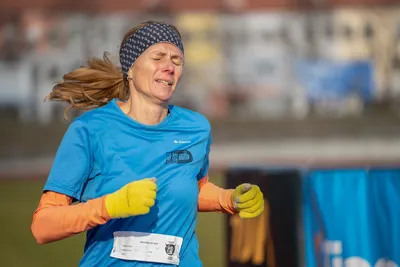 Mikulášský běh 2024 na atletickém stadionu Hvězda Pardubice 158