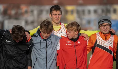 Mikulášský běh 2024 na atletickém stadionu Hvězda Pardubice 161