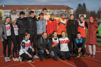 Mikulášský běh 2024 na atletickém stadionu Hvězda Pardubice 162