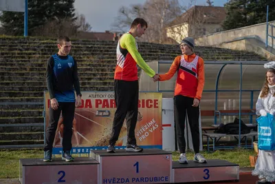 Mikulášský běh 2024 na atletickém stadionu Hvězda Pardubice 169