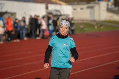 Mikulášský běh 2024 na atletickém stadionu Hvězda Pardubice 197