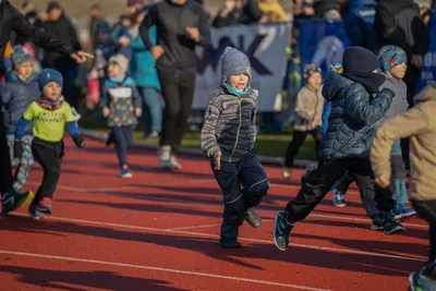 Mikulášský běh 2024 na atletickém stadionu Hvězda Pardubice 214
