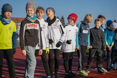 Mikulášský běh 2024 na atletickém stadionu Hvězda Pardubice 225
