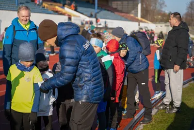 Mikulášský běh 2024 na atletickém stadionu Hvězda Pardubice 237