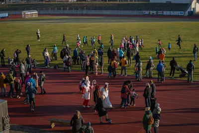 Mikulášský běh 2024 na atletickém stadionu Hvězda Pardubice 255