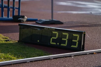 Mikulášský běh 2024 na atletickém stadionu Hvězda Pardubice 260