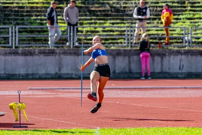 Mistrovství čech na atletickém stadionu Hvězda Pardubice 1