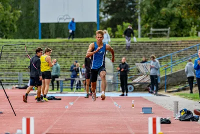 Mistrovství čech na atletickém stadionu Hvězda Pardubice 38