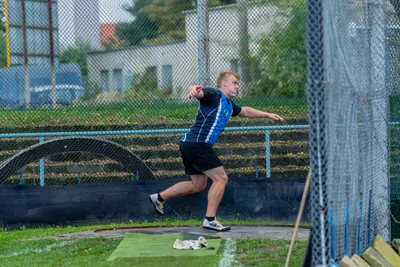 Mistrovství čech na atletickém stadionu Hvězda Pardubice 58