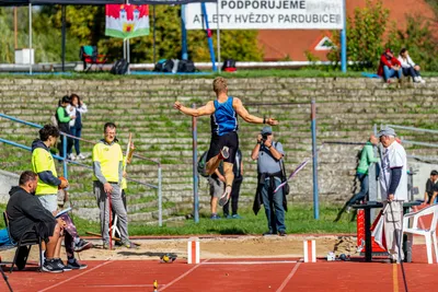 Mistrovství čech na atletickém stadionu Hvězda Pardubice 109