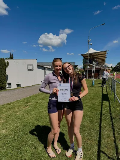 Veronika Vrbová atletika Pardubice