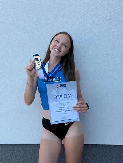 Veronika Vrbová atletika Hvězda Pardubice