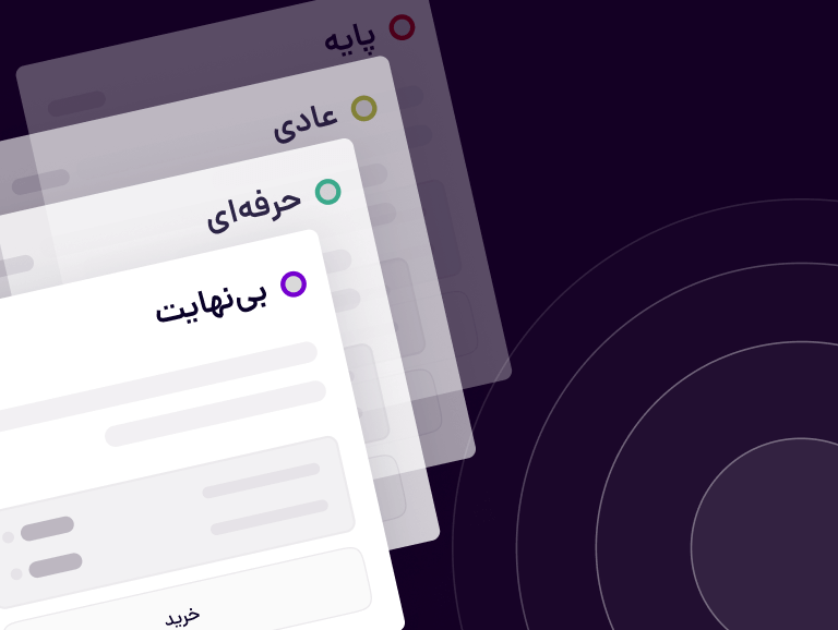 اشتراکهای متناسب با شما