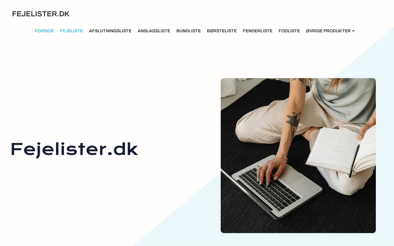 fejelister.dk