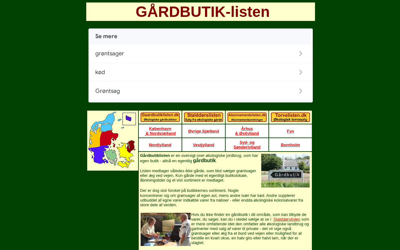 gaardbutiklisten.dk
