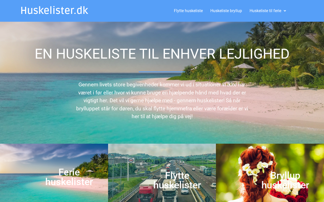 huskelister.dk