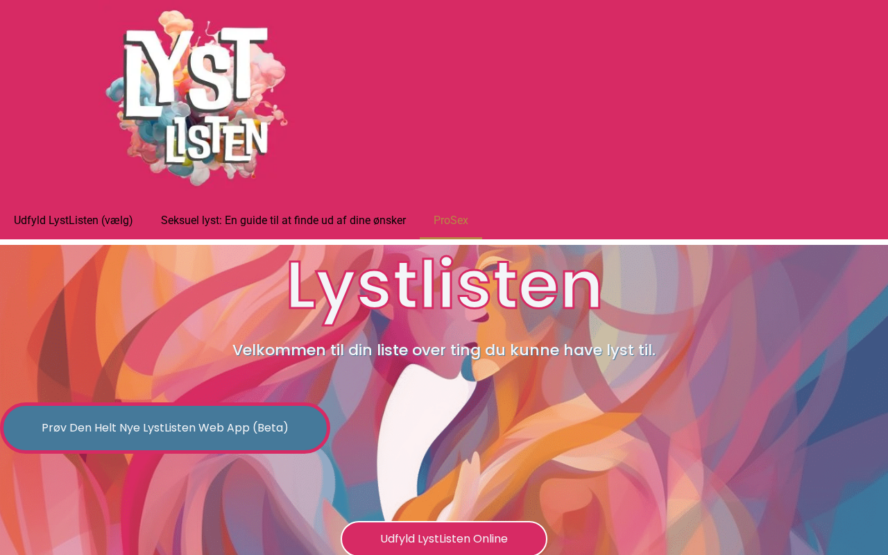 lystlisten.dk